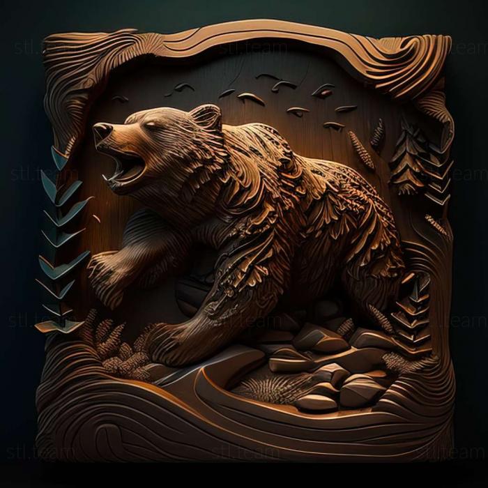 3D model Grizzly (STL)